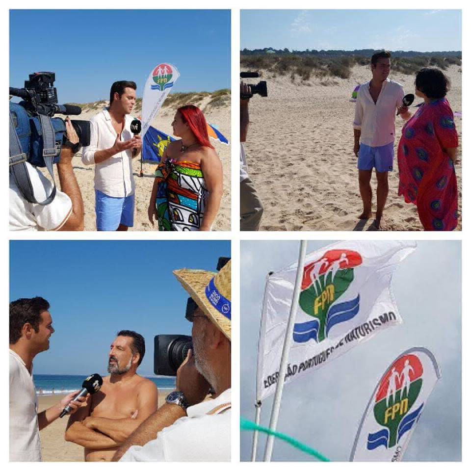 Entrevista na praia - FPN -  TVI